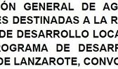 Resolución definitiva de la DG Agricultura sobre las subvenciones previstas en la submedida 19.2 del PDR de Canarias, FEADER 2014-2020, en la isla de Lanzarote. Convocatoria 2022