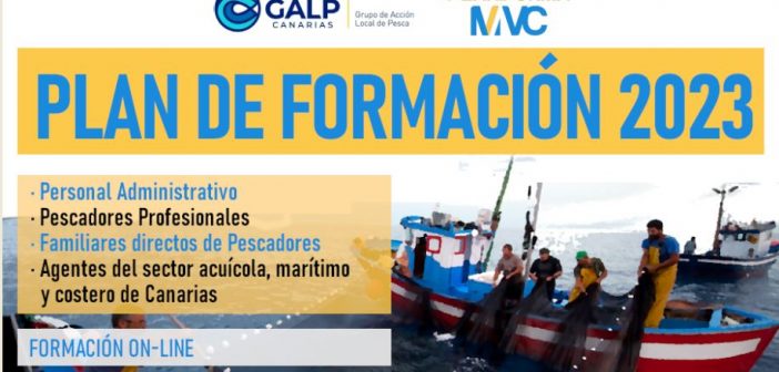 Plan de Formación 2023 Grupos de Acción Local de Pesca de Canarias