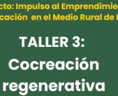 TALLER 3. COCREACION REGENERATIVA