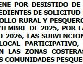 Resolución proyecto desistido y archivo del mismo de la Asociación Custodia del Territorio Papa Cría.
